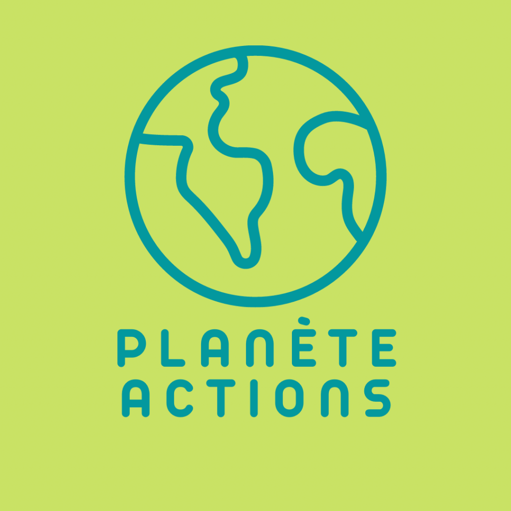 Logo planète actions